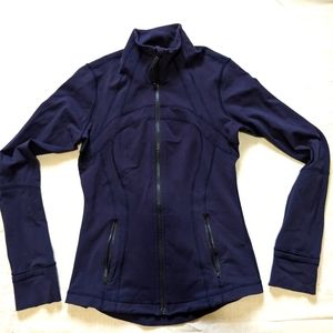 Lululemon navy blue zip up jacket